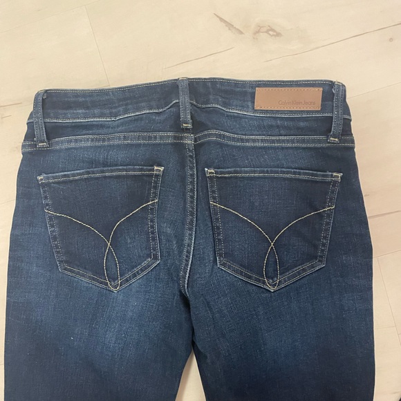 - Calvin Klein straight dark jeans - Picture 3 of 4